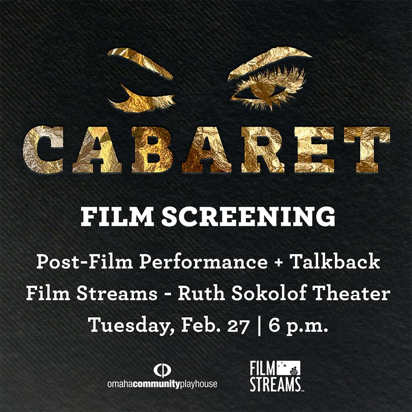 Tuesday, Feb. 27 at 6PM at the Ruth Sokolof Theater, join Film Streams &amp; OCP for a film screening of Cabaret—starring Liza Minnelli!
After the screening, join the cast &amp; creatives of OCP's production of CABARET for a post-film performance and talkback. filmstreams.org/films/cabaret
