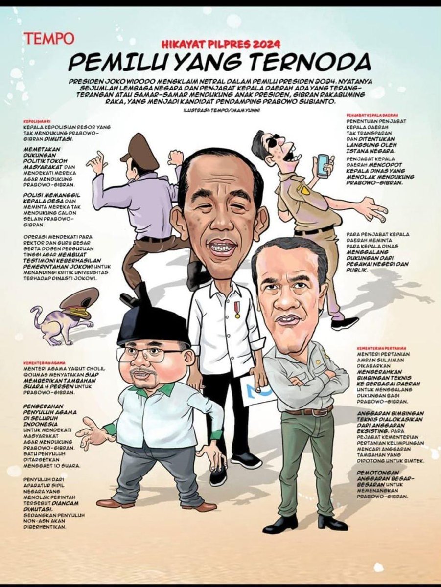Boediantar4's tweet photo. Tempo hari ini
PEMILU YANG TERNODA https://t.co/MrQo3RAw57