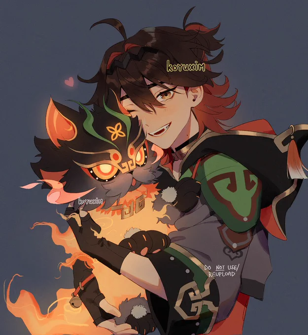so warm!! #原神 
