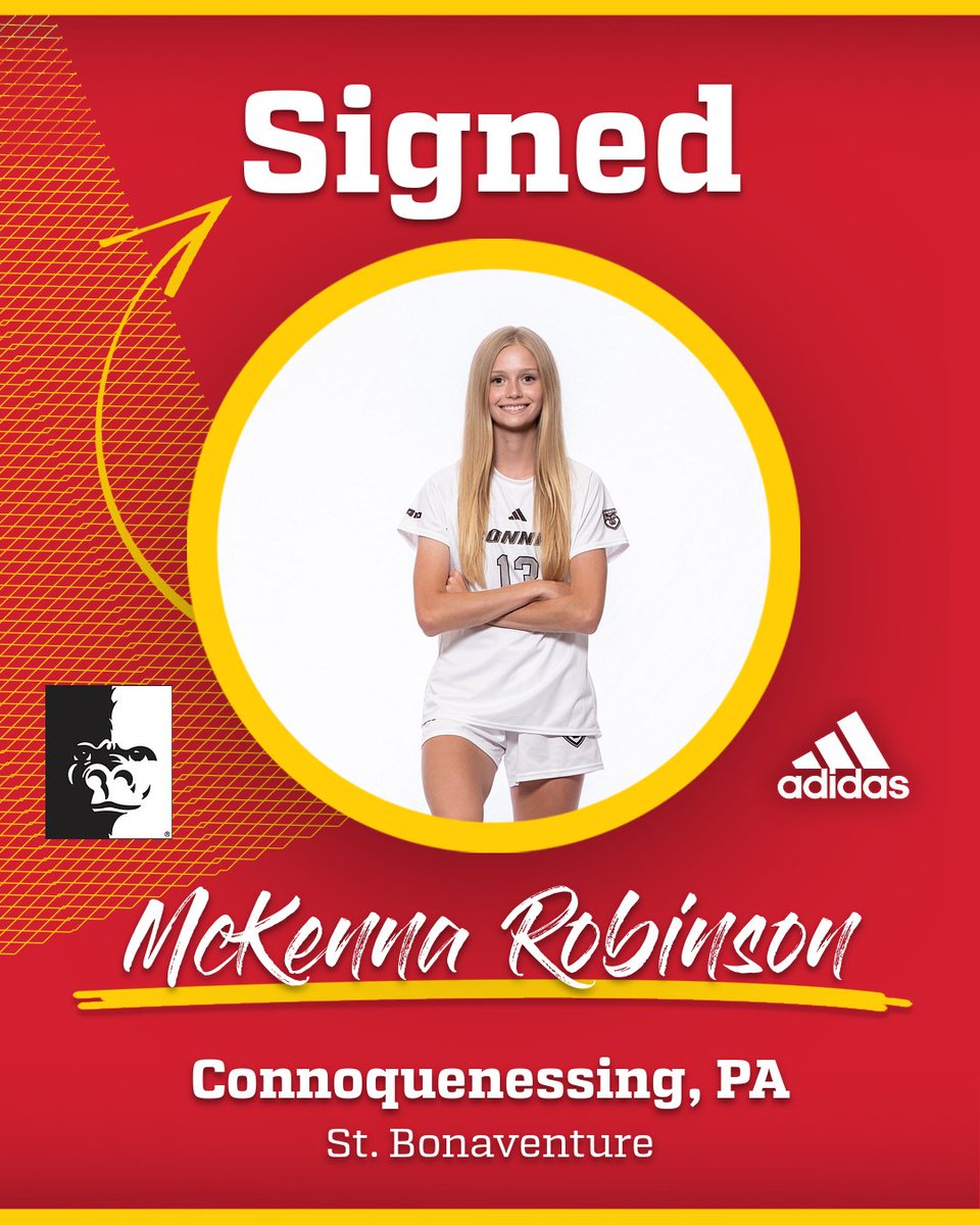 gorillassoccer's tweet photo. Welcome to The Jungle, McKenna Robinson 🦍⚽️ https://t.co/1L5o0pOFZN