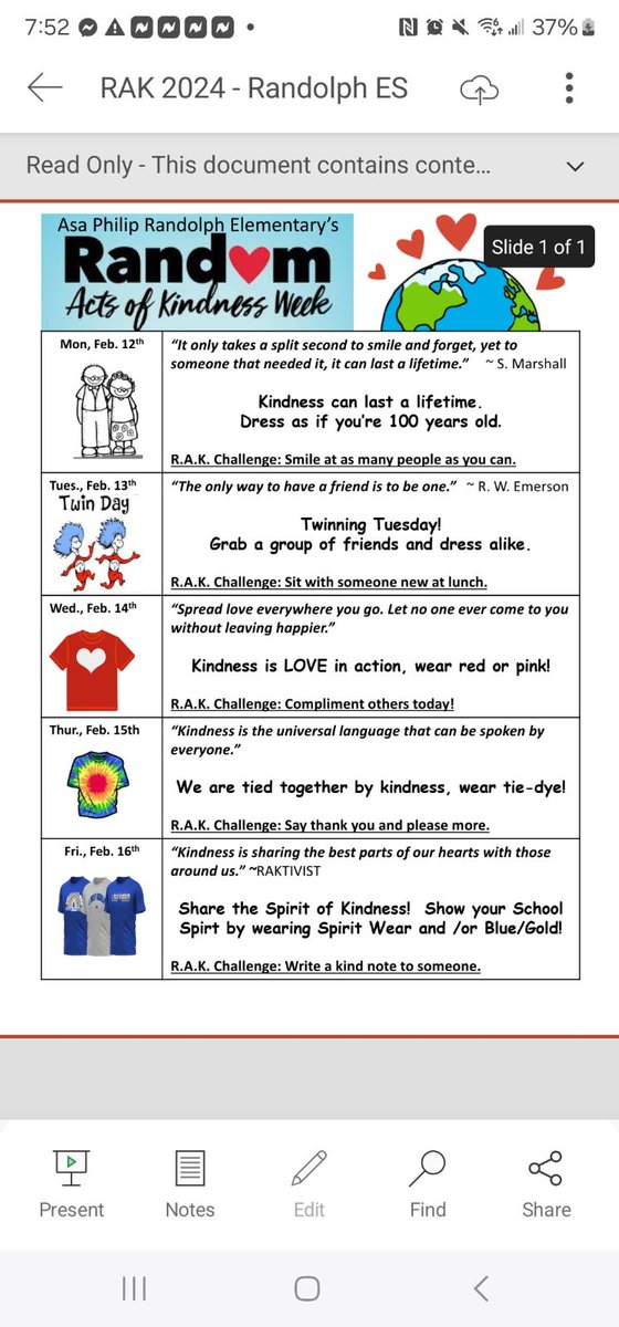 APRDolphinScott's tweet photo. @RandolphDolphin @APhilipRandolp7 Kindness can last a lifetime. #RAKWeek https://t.co/nB1SeFOB5k