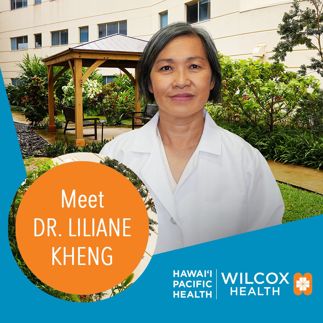 We’re pleased to welcome Dr. Liliane Kheng to Kauai Medical Clinic – Kapaa. Dr. Kheng is board certified in internal medicine and specializes in adult medicine. Learn more: bit.ly/3RXjVjh #primarycare #kauai