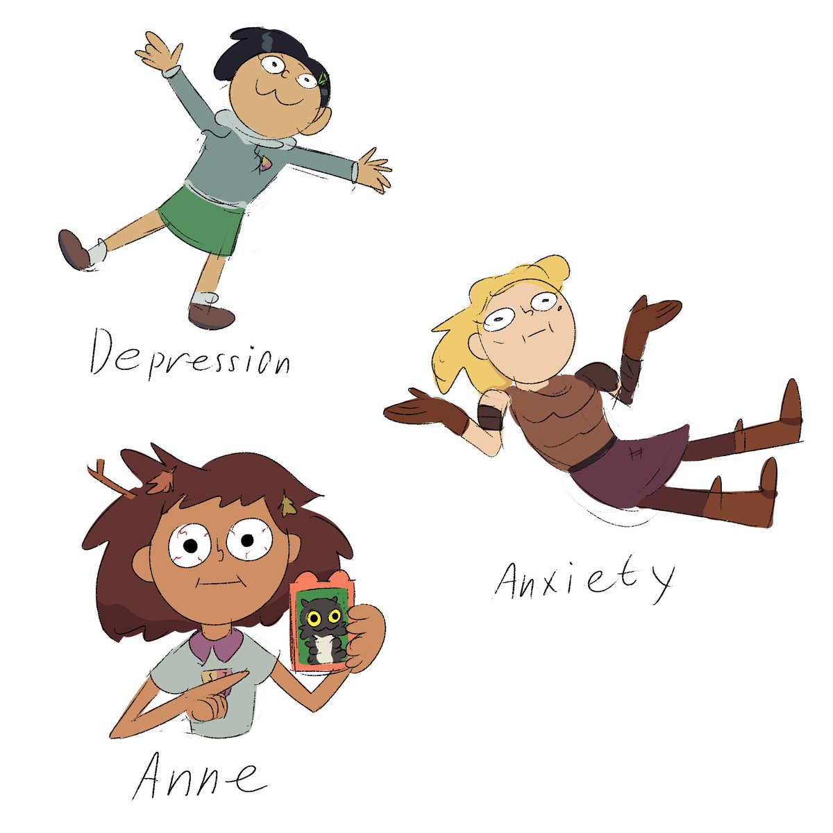 BarsikLair's tweet photo. The girls
#MarcyWu #SashaWaybright #AnneBoonchuy #DisneyAmphibia #Amphibia https://t.co/s4VuhBsx1N
