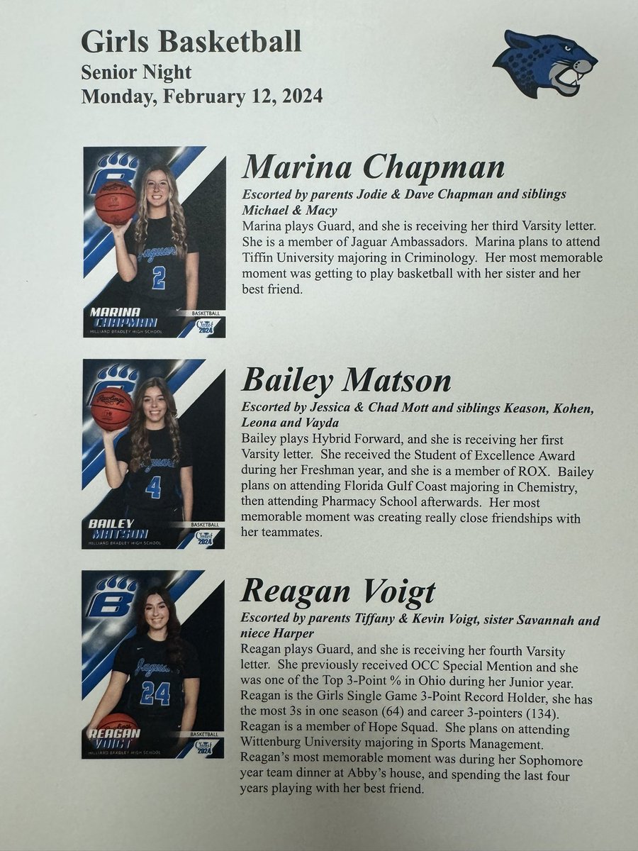 BradleyHS's tweet photo. Congrats to our 3 Seniors of @BradleyGBK  Thank you! #BCLAW https://t.co/qCb9emKgke