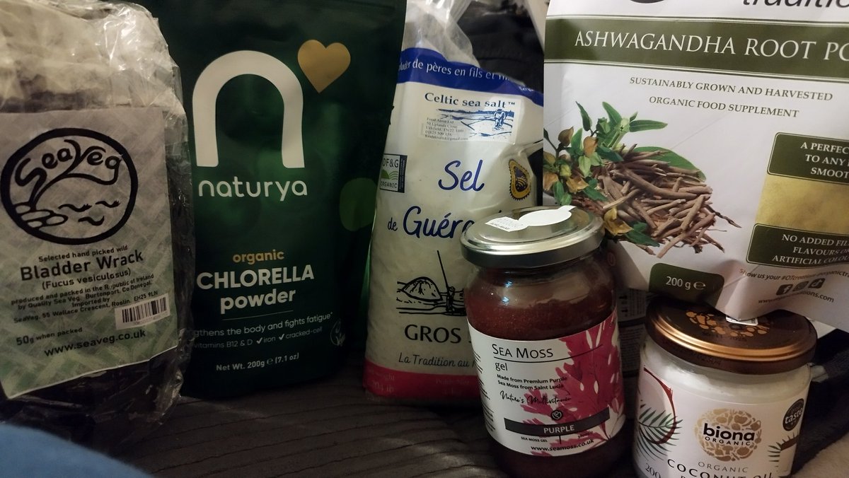 dandanabm's tweet photo. #health #seamoss #bladderwrack #ashwagandha #chlorella #livelong #safealife #safeyourself #health #wealth #train #gym #Mindset #muscles #minerals #mind #body #Spirit #family #Survivor #bros #riseup #strong #smart #earth #uk #usa #HealthyLife https://t.co/2RBm5RYkSE