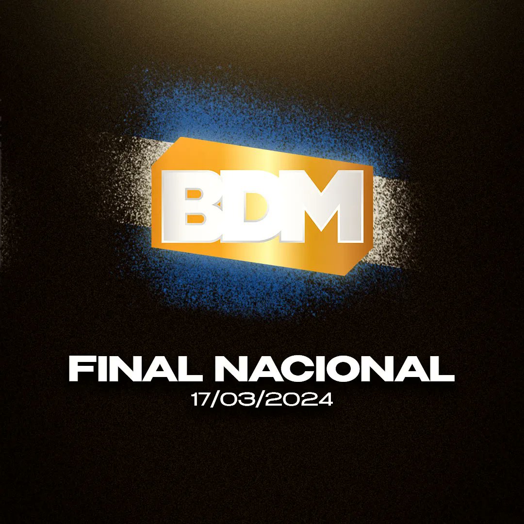 free_noti's tweet photo. BATALLA DE MAESTROS - FINAL NACIONAL 🇦🇷

📌 FECHA Y LUGAR CONFIRMADOS

el próximo domingo 17 de marzo en Santo Tomé, Santa Fe, se llevará a cabo BDM Gold 🇦🇷

Además del campeón y subcampeón de La Copa (2022), y los clasificados por regionales, habrá 7 cupos en el día

#BDMGold 🇦🇷 https://t.co/BoC7DkDBb5