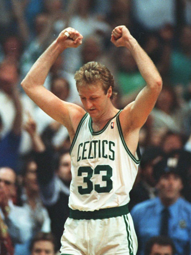 Super70sSports's tweet photo. Jesus: died at 33

Bird: wore 33

Jesus: performed a miracle in Galilee

Bird: performed many miracles in the Garden

Jesus: rose from the dead

Bird: won three straight MVPs as a white guy from a farm

Advantage: Push https://t.co/4W9OyhMEz9