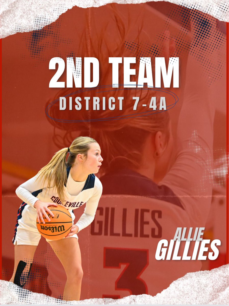 LadyCavsBball1's tweet image. Congrats to Sophomore, Allie Gillies, on being voted to the Second Team All-District for 7AAAA!! #ladycavs #secondteam
