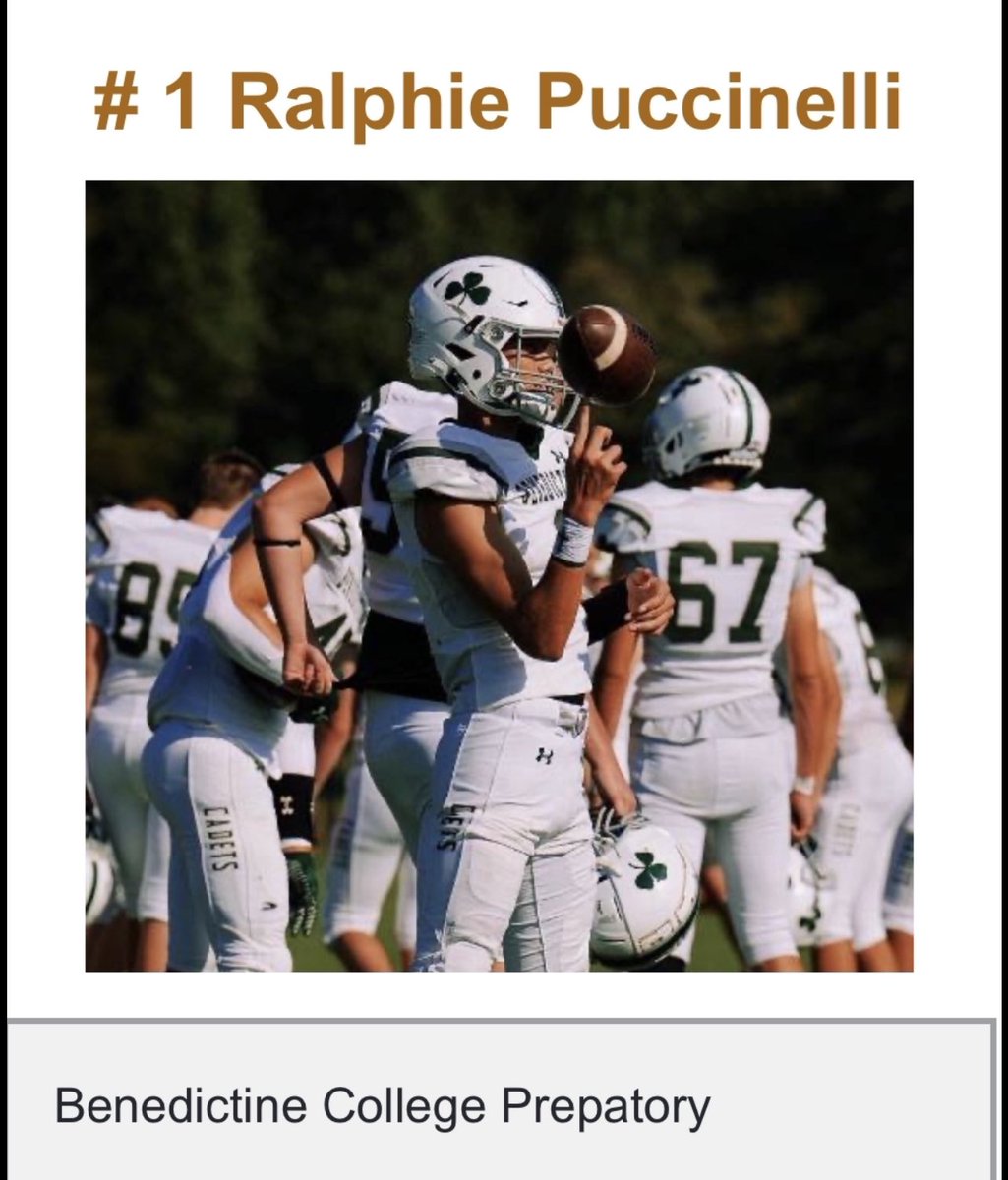 Appreciate the #1 ranking in Class of 27’ in Virginia! More to come! @QBHitList @Rivals @On3sports @Elite11 @UANextFootball hudl.com/profile/196603… @bcprva @cadetsports1 ☘️