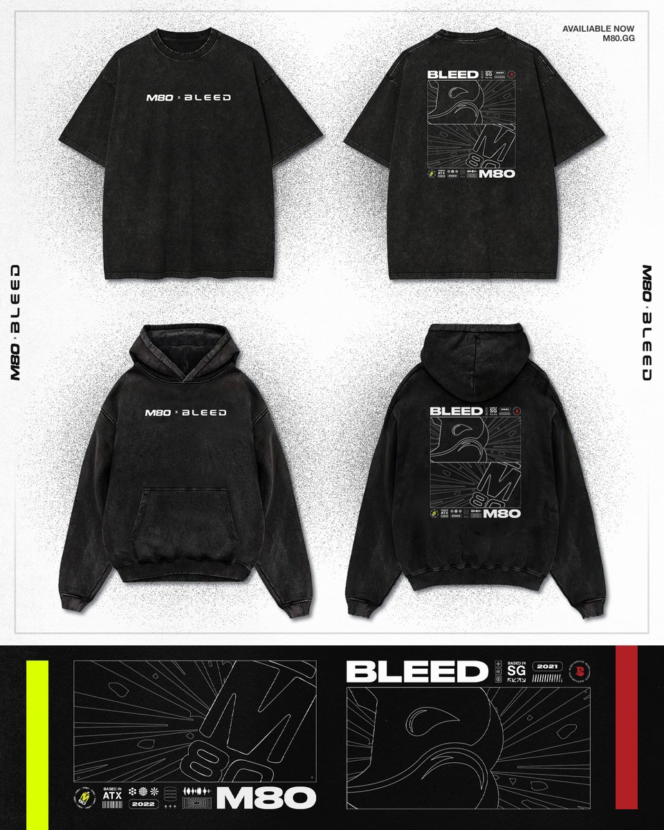 The @M80gg x @GGBleed Six Invitational collection is now LIVE shop.m80.gg