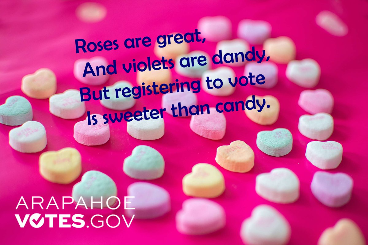 Ballots began mailing today, make sure you get yours!

Check that your address is correct in your voter registration file, at GoVoteColorado.gov. If you need to register fort he first time, you can do so until Feb. 26 and still receive a ballot by mail.