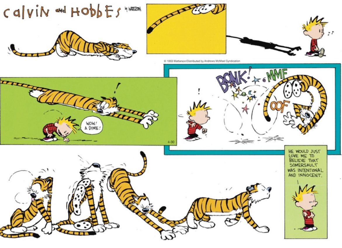 Calvin and Hobbes Fan Account tweet media