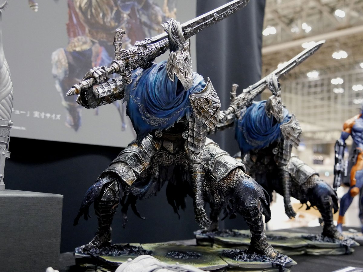 DARK SOULS アルトリウス 1/6スケールスタチュー ワンフェスで展示し