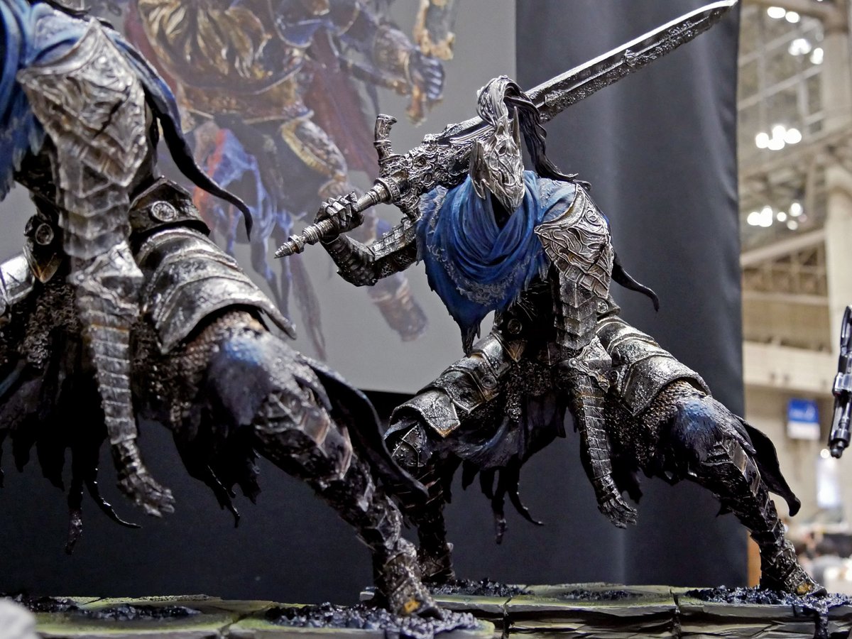 DARK SOULS アルトリウス 1/6スケールスタチュー ワンフェスで展示し