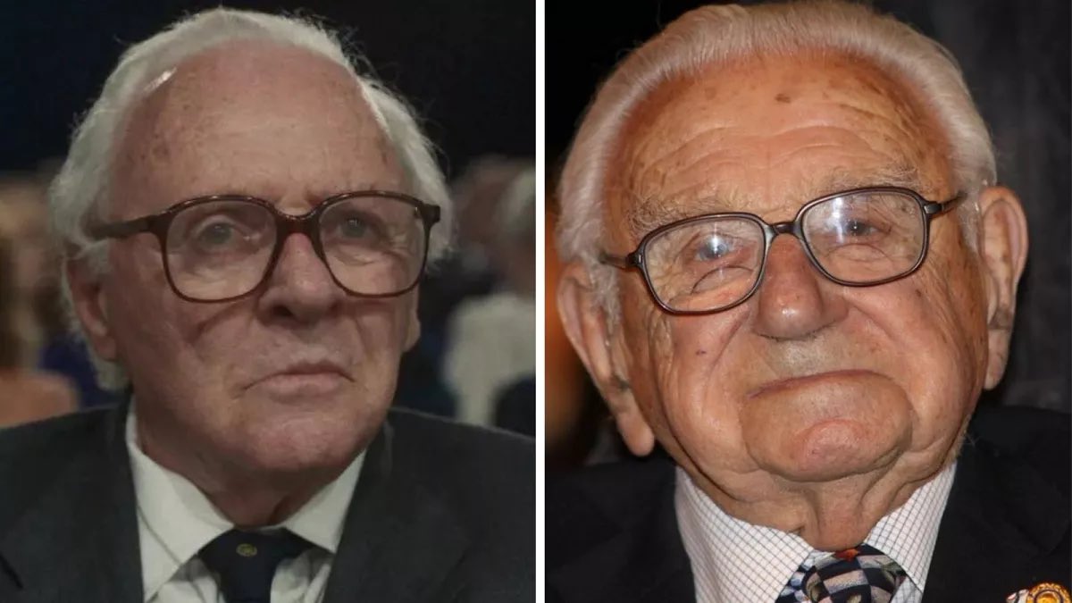 ⚠️🎬 ¡Sí se parece! 😱 Anthony Hopkins protagoniza la película #LazosDeVida interpretando a Sir Nicholas Winton, quien salvó a más de 600 niños de caer en manos de los Nazis y morir. La cinta llegará a México en Marzo. 
.
.
.
#Noticias #Cine #Estrenos  #NoticiasDeCine