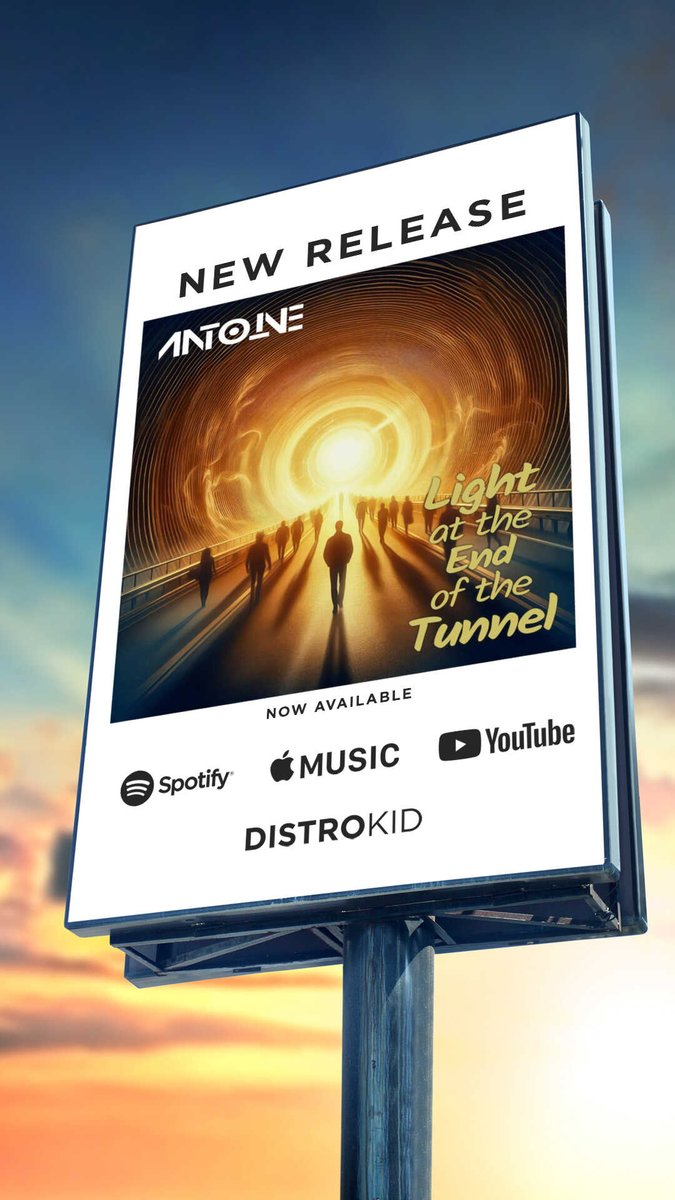 Finally! The new single, Light at the end of the tunnel, now available on all the usual streaming platforms.  (Spotify, Apple Music, Amazon music, TikTok, Youtube etc. etc.).  Don't go waiting at any train stations though, you won't find it there. Please give it a listen  - x 🙂