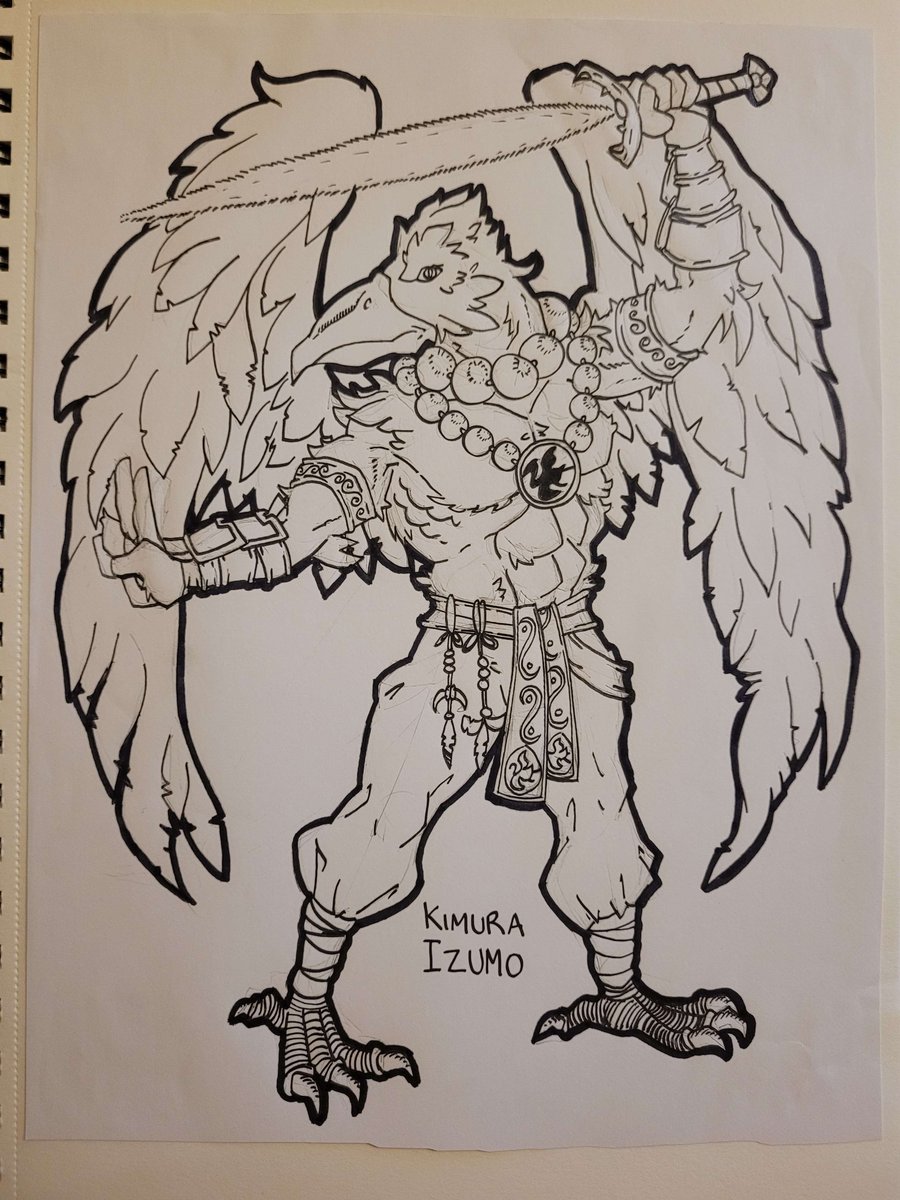 PawnRenegade's tweet photo. The fifth piece of PC art I've done for my Descent into Avernus campaign, Kimura Izumo.
#art #dndart #dnd #dungeonsanddragons https://t.co/YBeehdksba