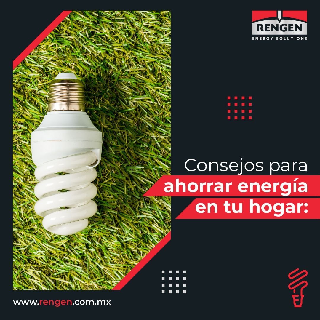 RengenEnergy's tweet photo. Te brindamos algunos consejos para ahorrar energía en tu hogar. #Rengen https://t.co/oXjFoMQLwm