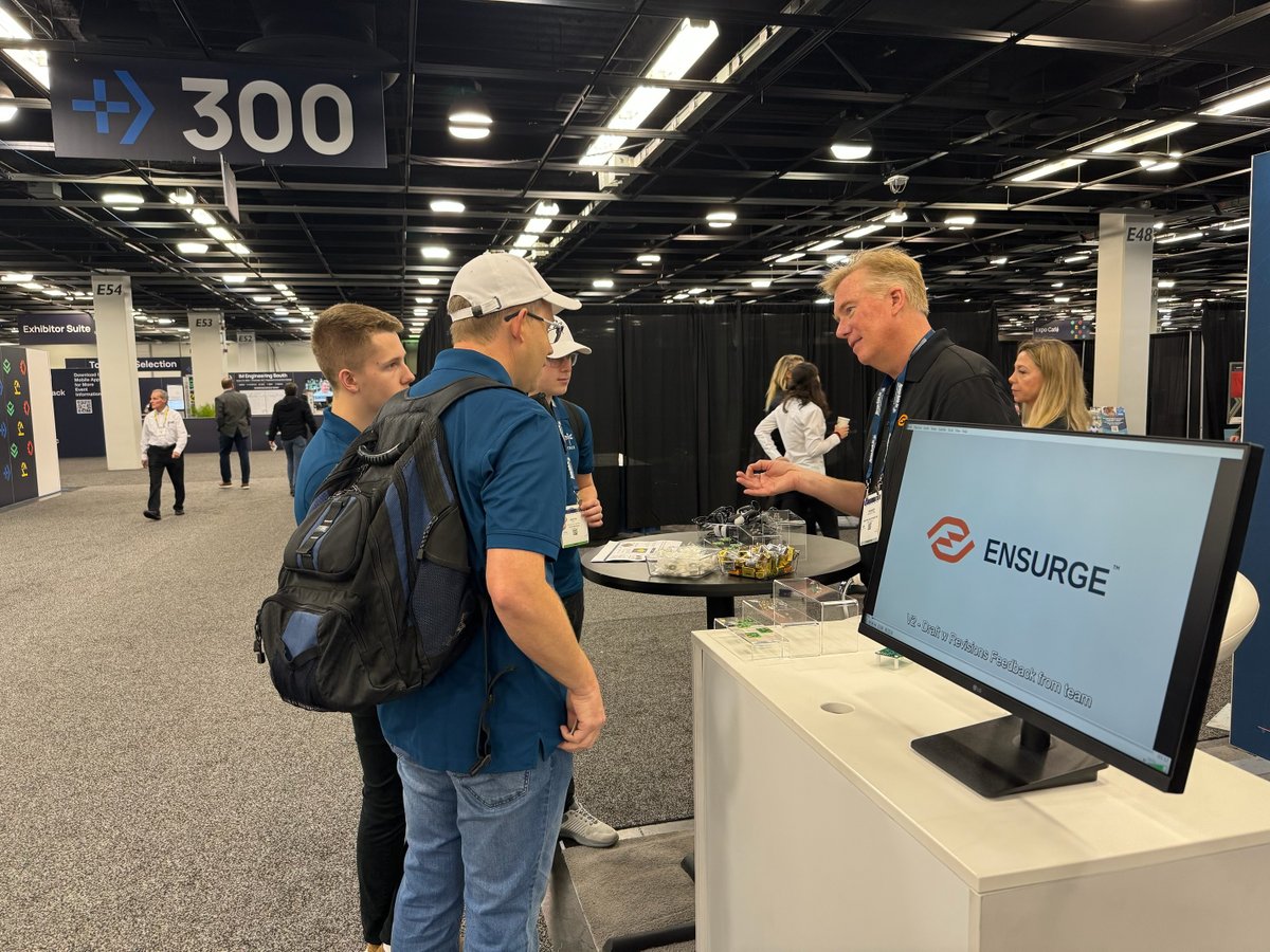 EnsurgeBattery's tweet photo. #MDMWest wrap-up! It was a pleasure to join the #medtech community as we explored #microbattery breakthroughs. Special thanks to all who joined us at our booth or attended Arvind's talk on solid-state microbattery innovation!
#Ensurge #MedicalBatteryWest #wearables #hearables @MDM_Events