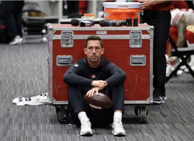CodyLeeHudson's tweet photo. When the practice field was too soft and the fire alarm went off and you don’t know the rules and Steve Spagnuolo ate your lunch in front of your Daddy and 115 million people 😢 https://t.co/xVAguLBIeq
