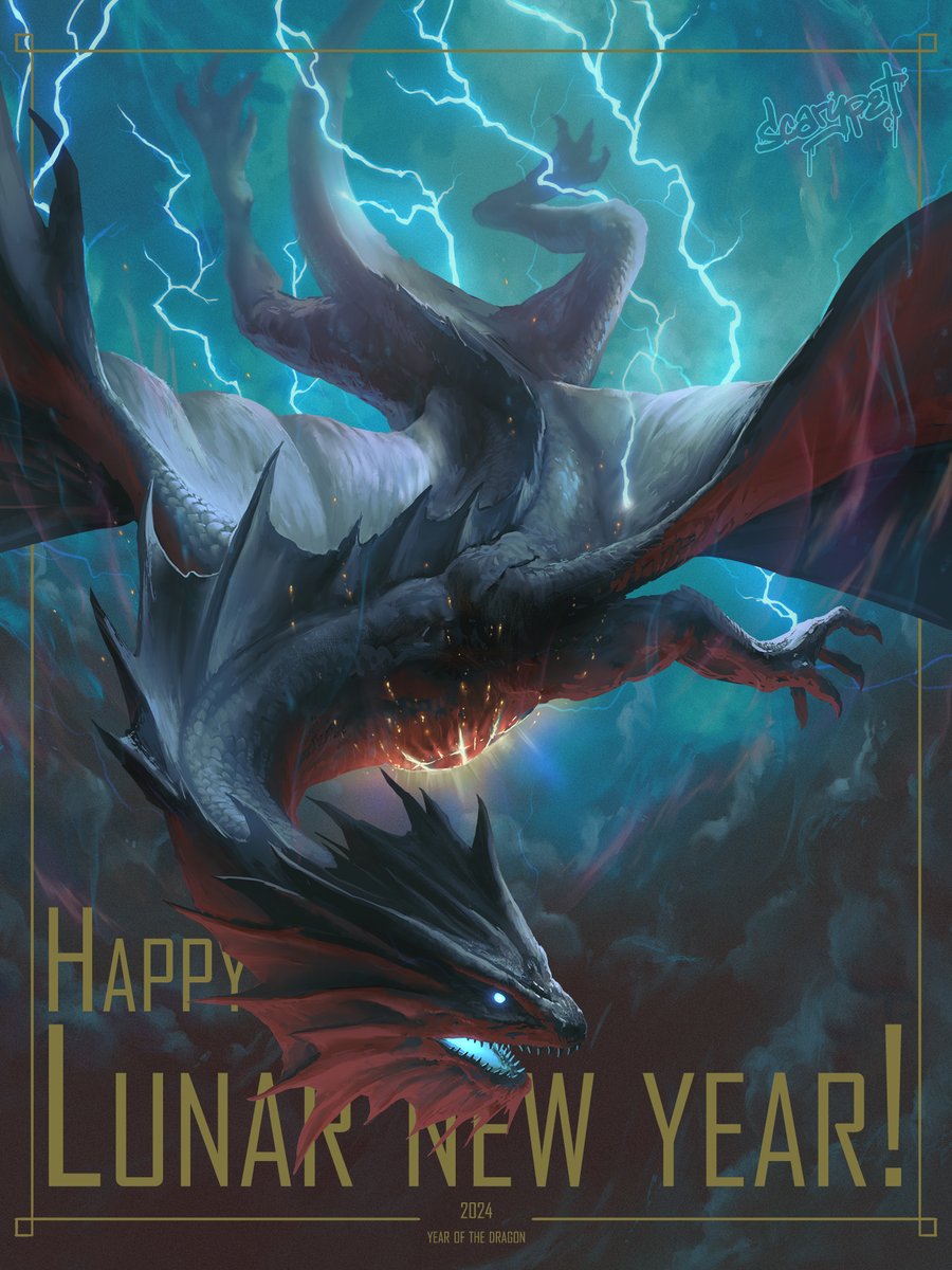 Niv-Mizzet brought some (̷l̷a̷t̷e̷)̷ fireworks for this Lunar New Year!
🐉🎇🎆⚡️🔥
#LunarNewYear #LunarNewYear2024 #YearOfTheDragon #MTG