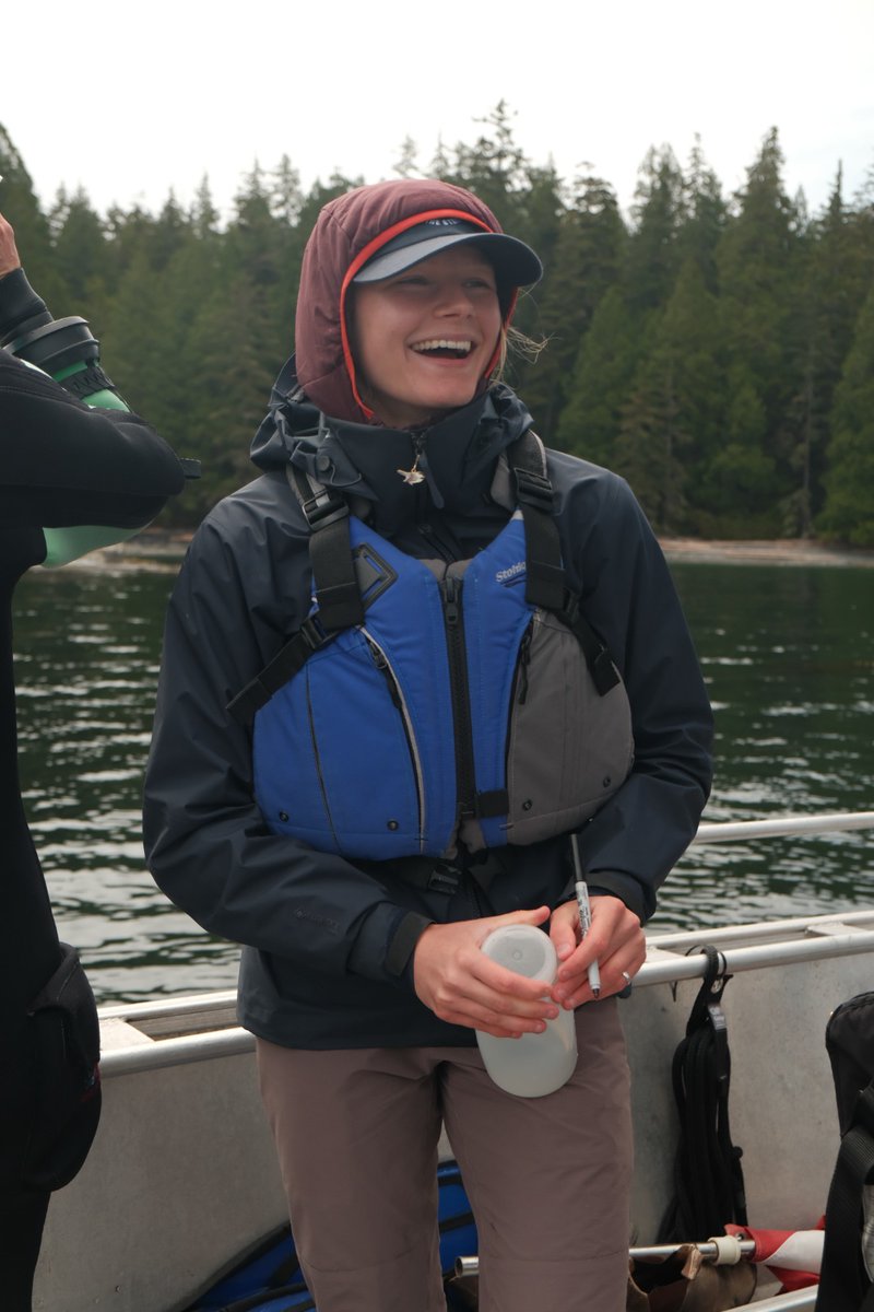 Grace Melchers talks about what it's like to be a woman in science: oceans.ubc.ca/2024/02/12/feb…

#WomenAndGirlsInScienceDay #WomenAndGirlsInScience 

Photo by Kiara Kattler