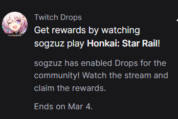 SoGzuz's tweet photo. Now streaming!  
Playing Honkai Star Rail!🚆 
https://t.co/4cwStioCAU 

#StreamingNow #twitch #honkaistarrail  #spanishstream #Boricua https://t.co/ARwvE624H4