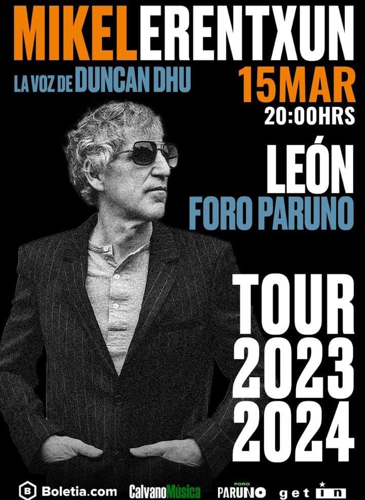DuncanDhuFans's tweet photo. Nueva fecha !!
@MikelErentxun en México!!
15 de marzo !!
En León Guanajuato en el #ForoParuno !!
No te lo pierdas !!! https://t.co/OpnwZ83k6I