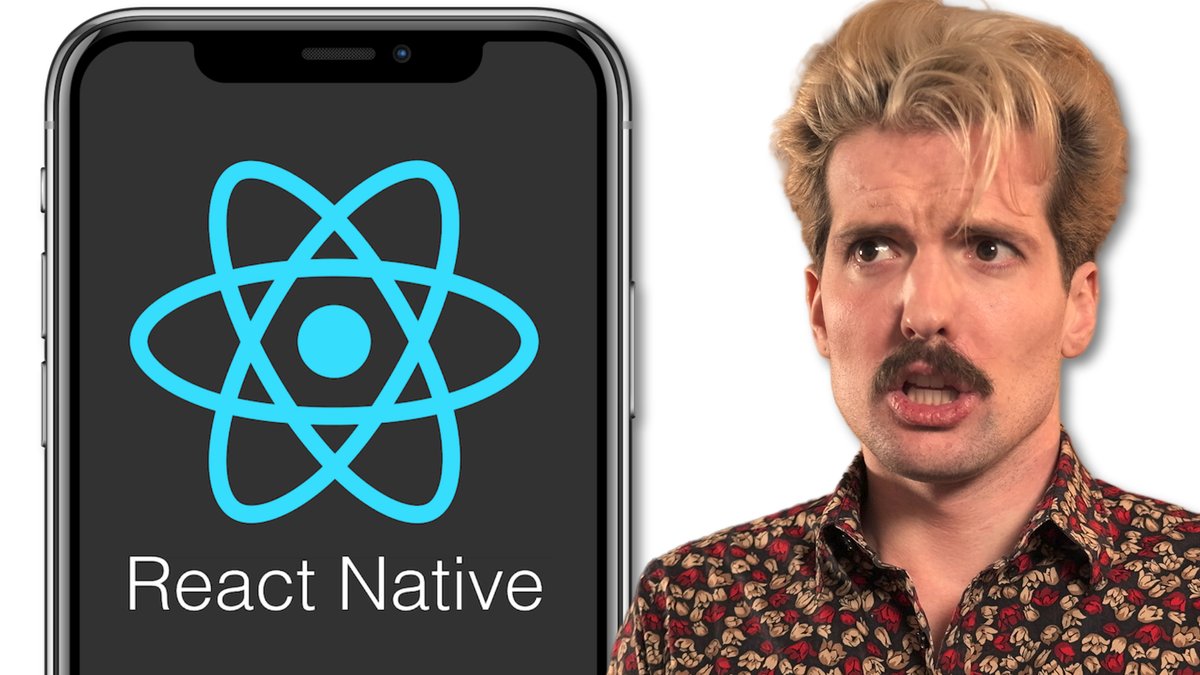 theo's tweet photo. 2023 was an insane year for React Native. The "State of React Native" survey proves it. Let's dive into what happened and why it's important - NEW VID UP NOW https://t.co/C7tpklbGDG