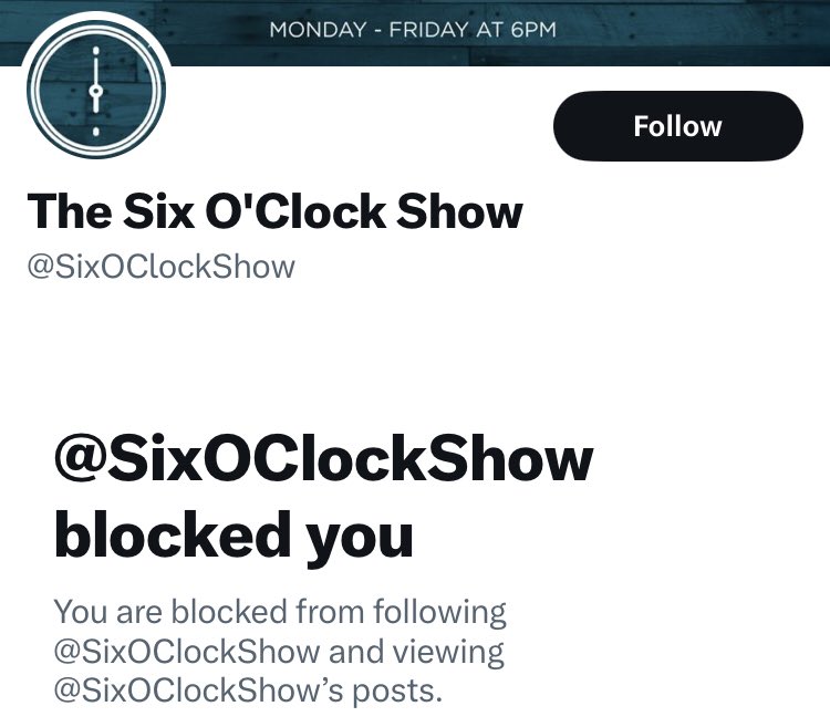 When <a href="/SixOClockShow/">The Six O'Clock Show</a> first aired I wrote an article about how few viewers it had, this was when it was The Seven O’Clock Show and UTV Irelands takeover of the ITV soaps. They had about the same audience as the number of Irish Speakers according to Ivan Yeats, they blocked me!