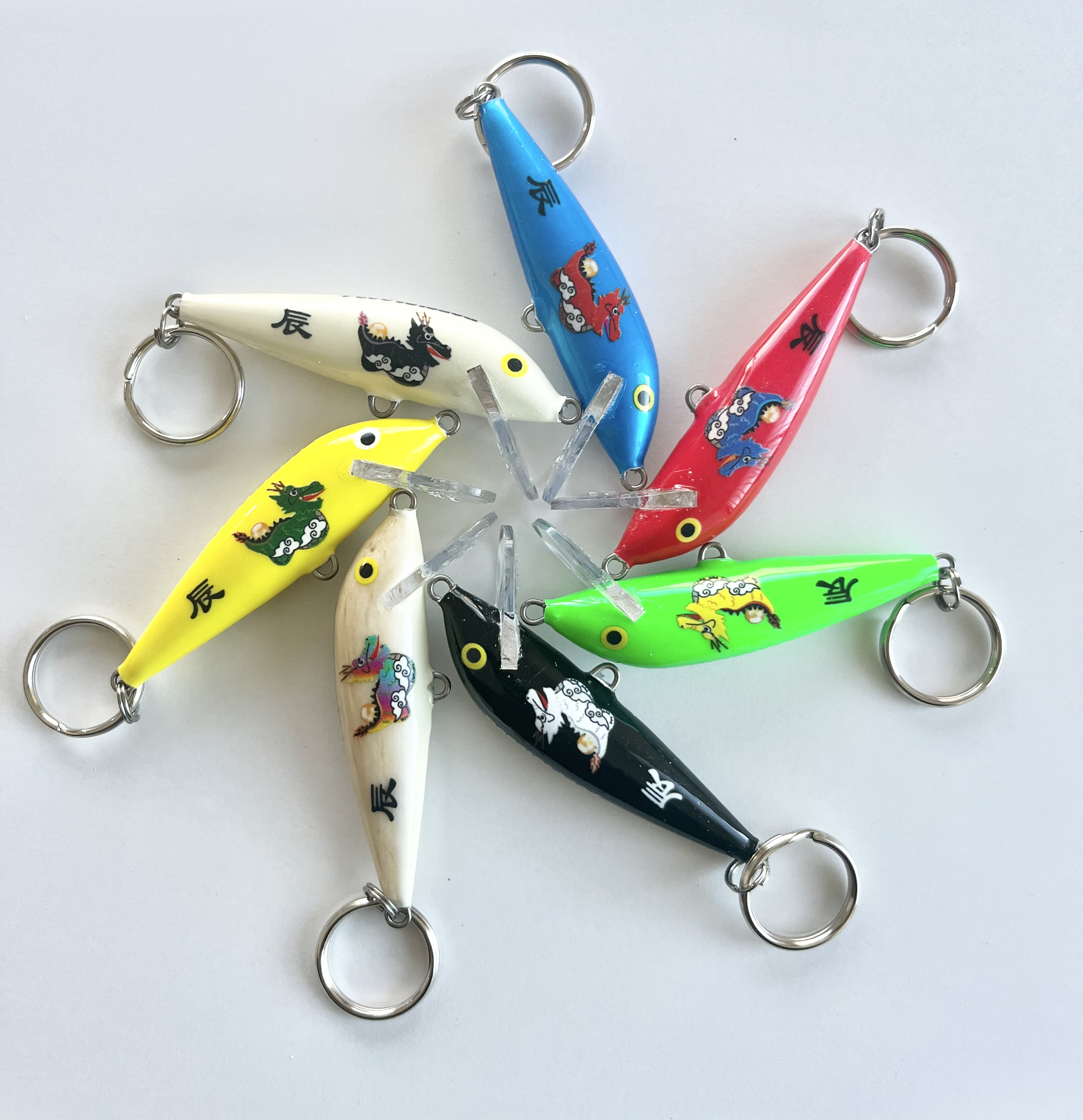 限定 希少LOEWE ロエベ キーホルダー キーリング RAPALA ラパラ