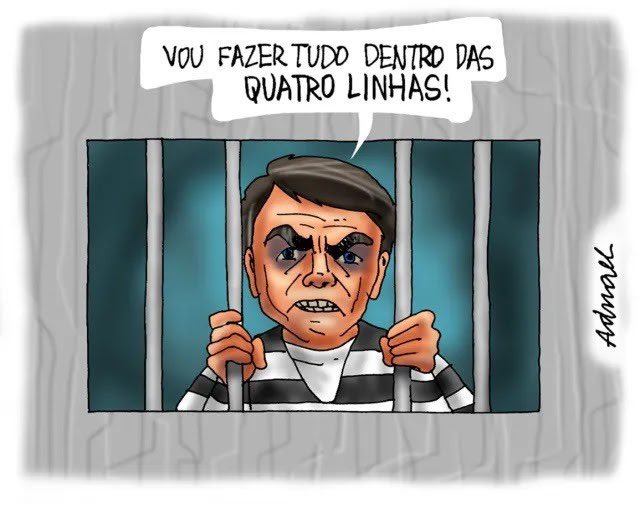 BOLSONARO PRESO AMANHÃ             SEM ANISTIA