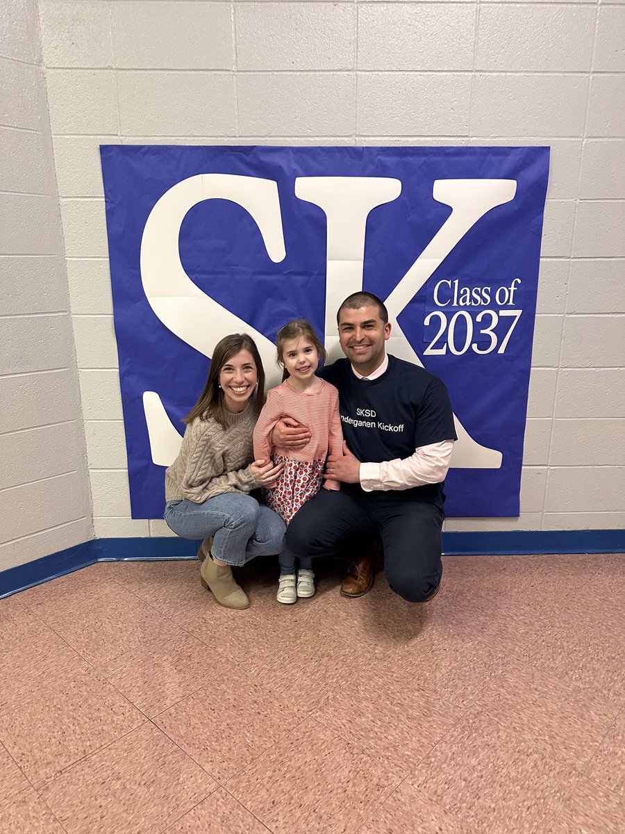 Tonight’s Kindergarten Kickoff was a major success. Full house and lots of happy faces. Lucky to be able to be Principal and dad on the same night. SK Class of 2037 is going to be awesome! <a href="/SKSchoolDept/">South Kingstown School Department</a>