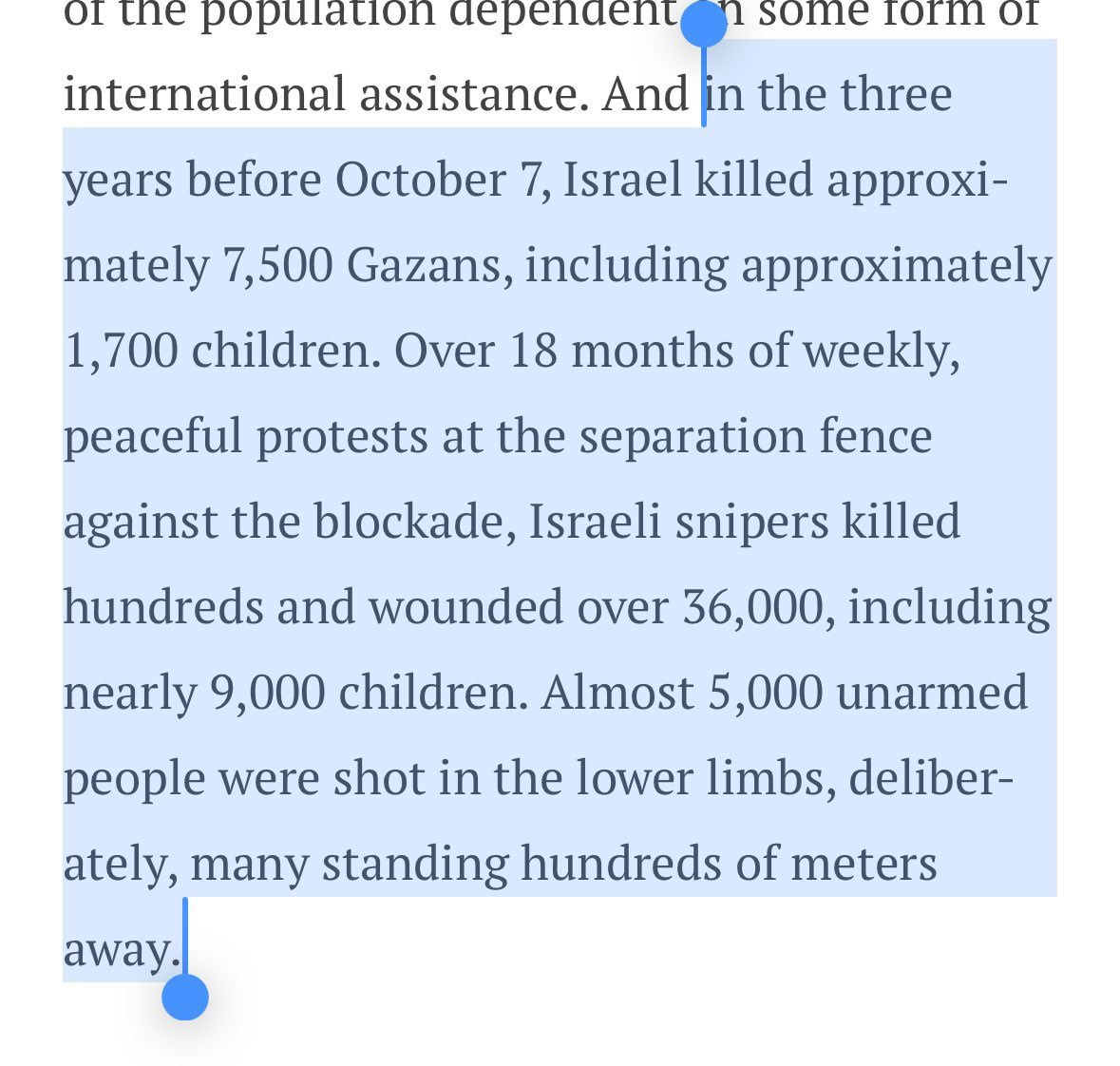 This is why Israel needed to make up atrocity propaganda about infants strung up on clothes lines and 40 beheaded babies that our president lied about to our faces. It’s why they paid millions for a superbowl ad while they incinerated and tore apart children with bombs in Rafah.