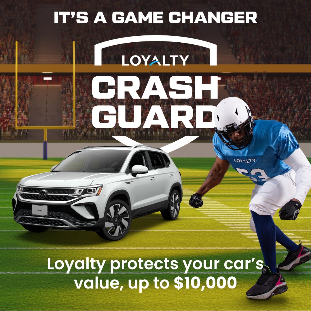 Your car can lose up to 30% of its value after an accident. That’s why we’re adding game changing protection to our lineup. 

Insurance will cover repairs, but Loyalty Crash Guard protects your vehicle’s value up to $10,000! Learn more: brnw.ch/21wGULN