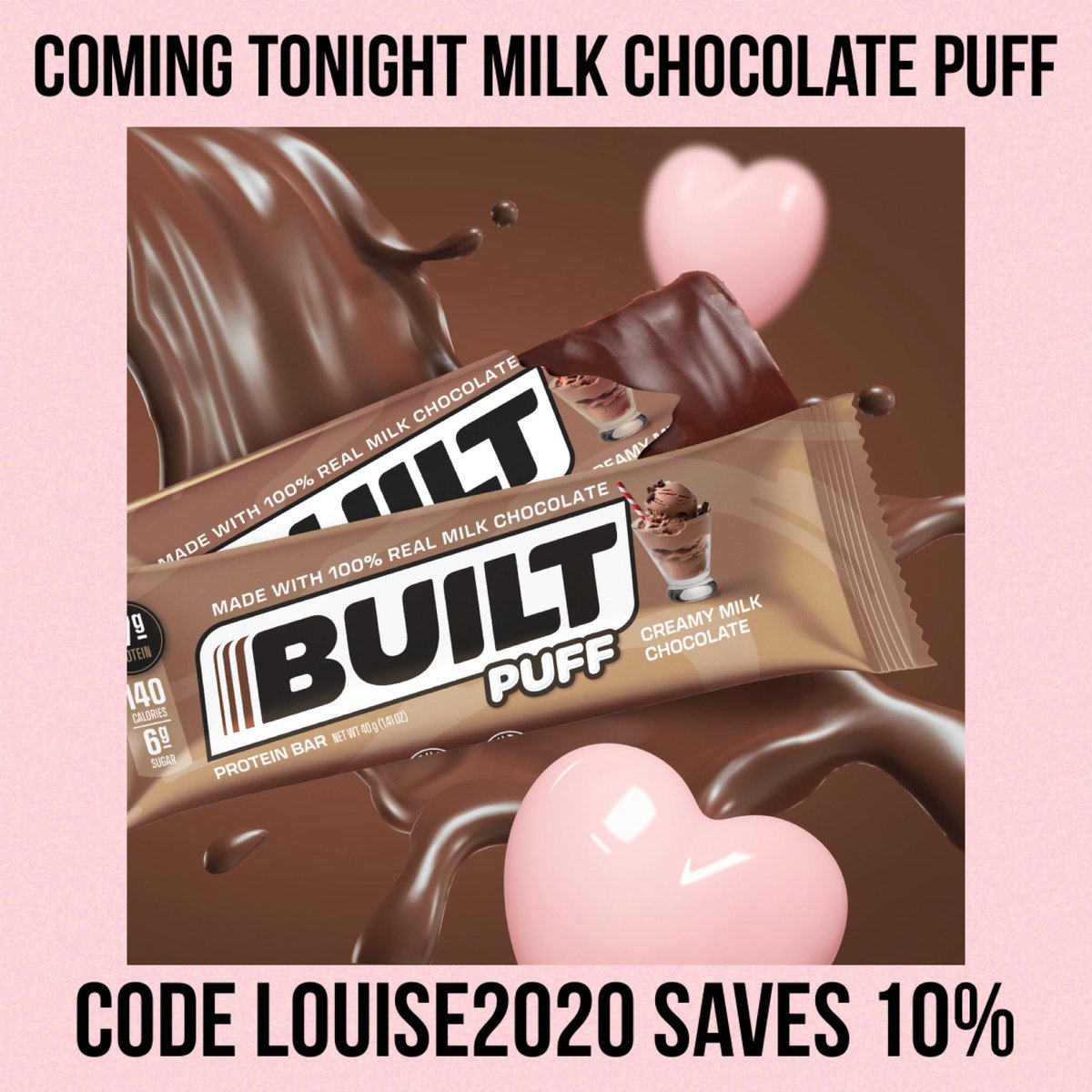 LouiseKelowna's tweet photo. New ➡️https://t.co/nzRY3uTKrt #weightloss #gymgirl #gymguy #snacks #proteinbar #tastesgood #HealthyEating #gym #discountcode #highprotein #gymlife #wwprotein #love #workout #tasty #healthy #new #whey #collagen #creamy #milkchocolate #highprotein #builtbar #Built_Bar @Built_Bar https://t.co/7rD6FkWRV0