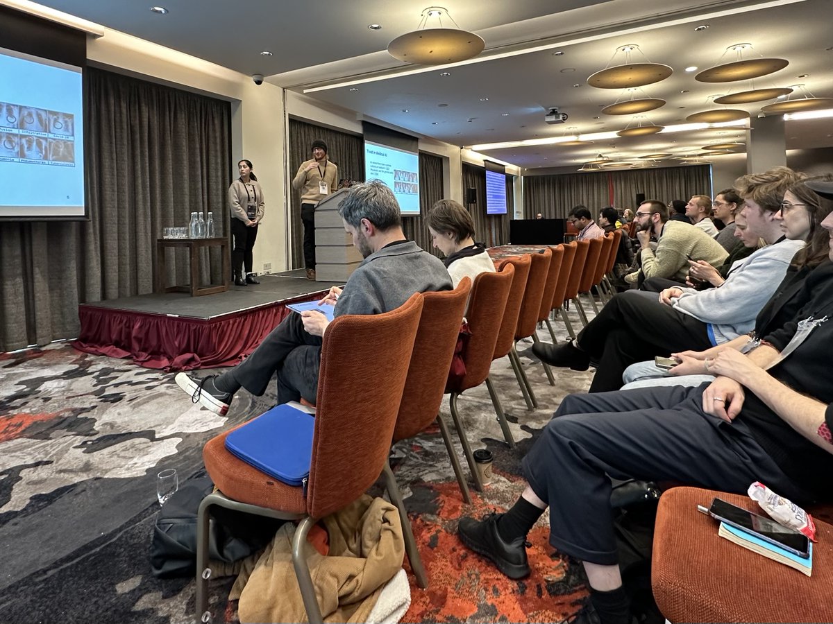 Synlabbers Alex Bakogeorge and Aniqa Imtiaz presented the Embodied Machine Learning (EML) project at #TEI2024 in Cork, Ireland today. Great job!