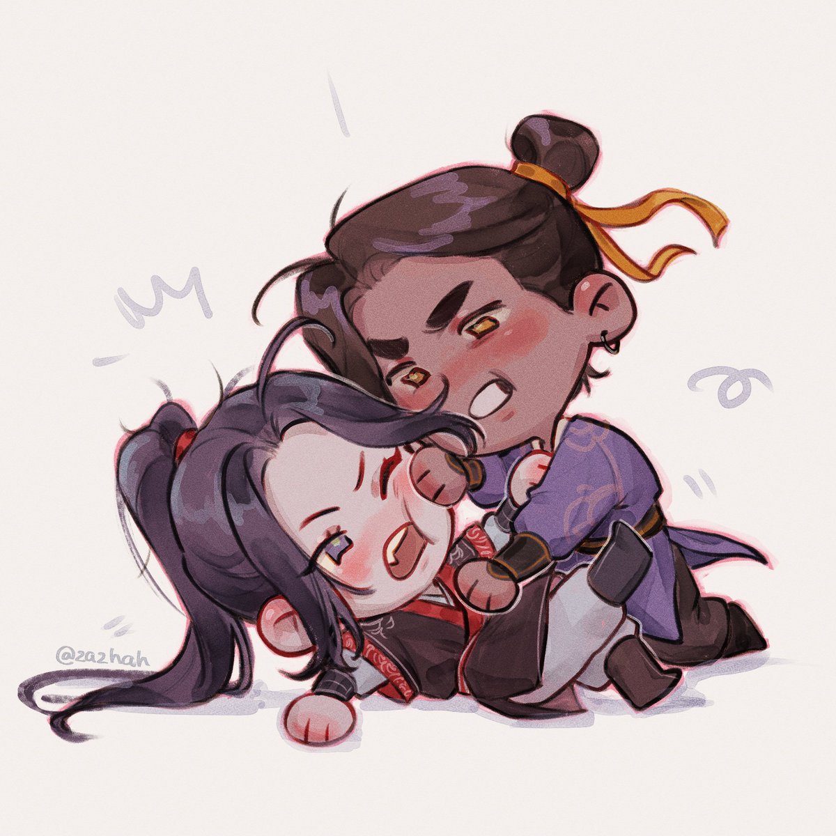 like cats and dogs #tgcf #fengqing