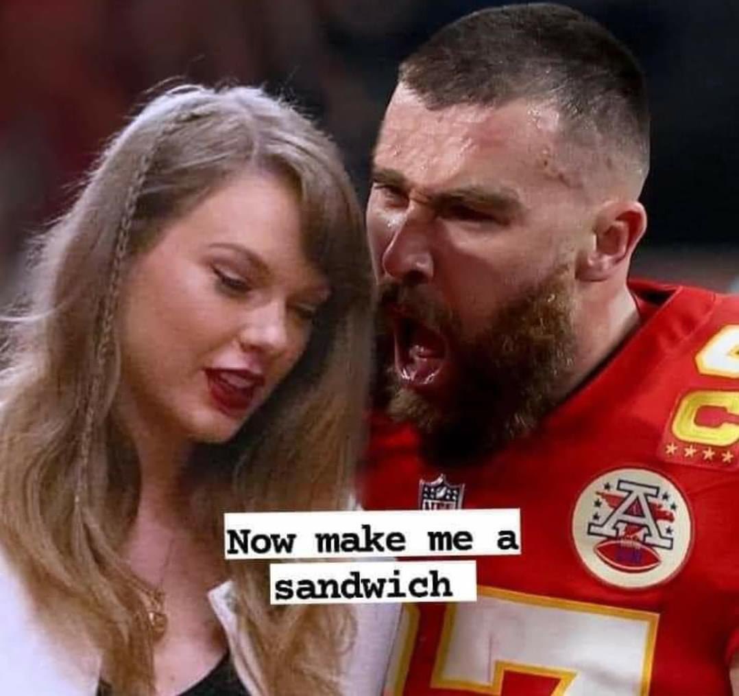 johnpaulmartin's tweet photo. @tkelce after the Coach Reid incident https://t.co/4EYBzjCXk4