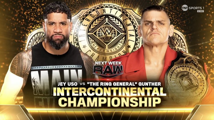 SKWrestling_'s tweet photo. Do you wanna see Jey Uso dethrone Gunther?
#WWERaw https://t.co/MjN4Sa8s7a