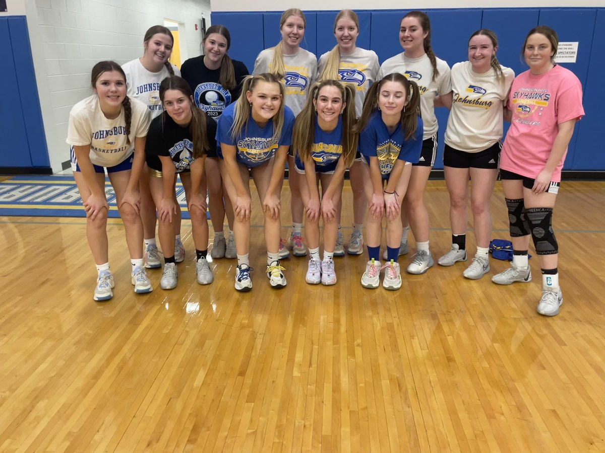 LadySkyhawksBB's tweet photo. Focused on twinning and winning in todays themed practice. 

We play tomorrow vs Stillman Valley at 6pm in the regional semifinal game at Genoa-Kingston https://t.co/HdhDgIxYXZ