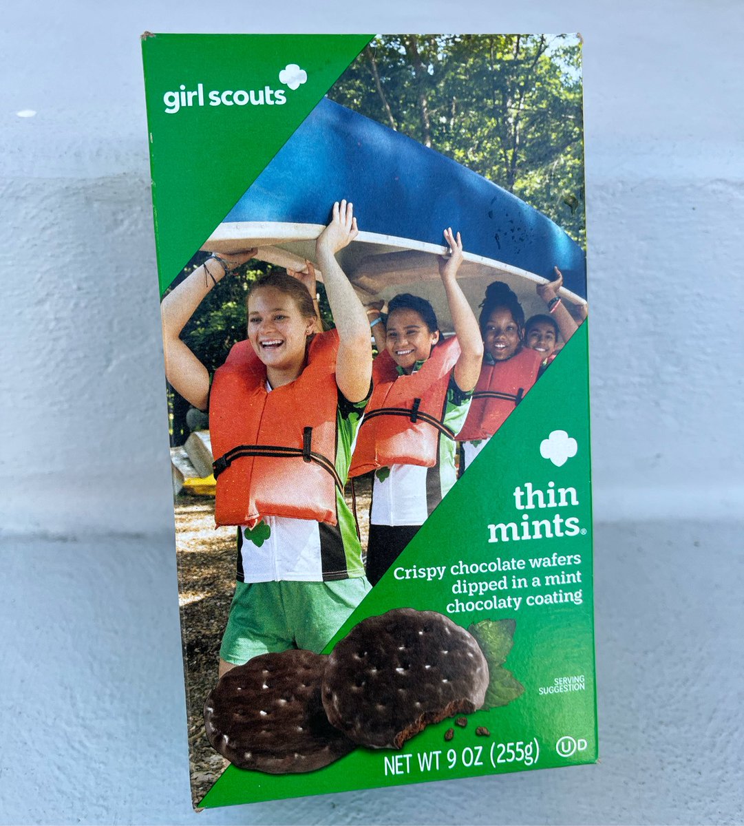 PaulLekakis's tweet image. #thinmints Girl Scout cookies