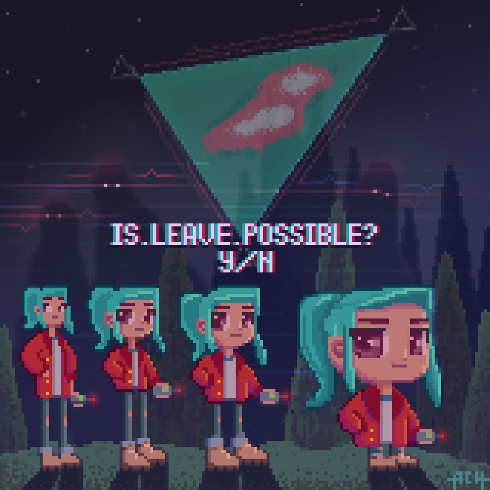 One of our very cool artists, Alex Chavez, made this very cool pixel art of, well, Alex. (No relation.) 🔺