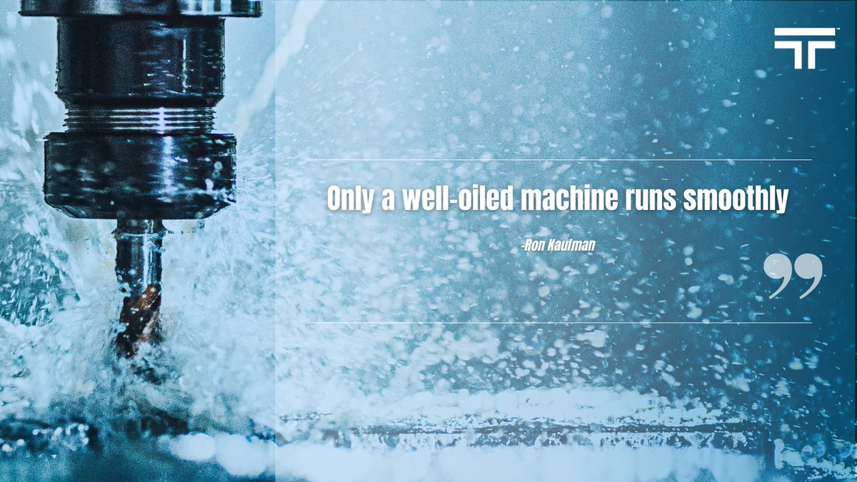 Precision in every drop! Elevate your machining game with the fluid that keeps your machines functioning in top gear!

#TowerMWF #industriallubricants #metalworkingfluids #hazardfree #machining #metalworkinglubricants #MotivationalMonday #MetalworkingMonday #Quotes