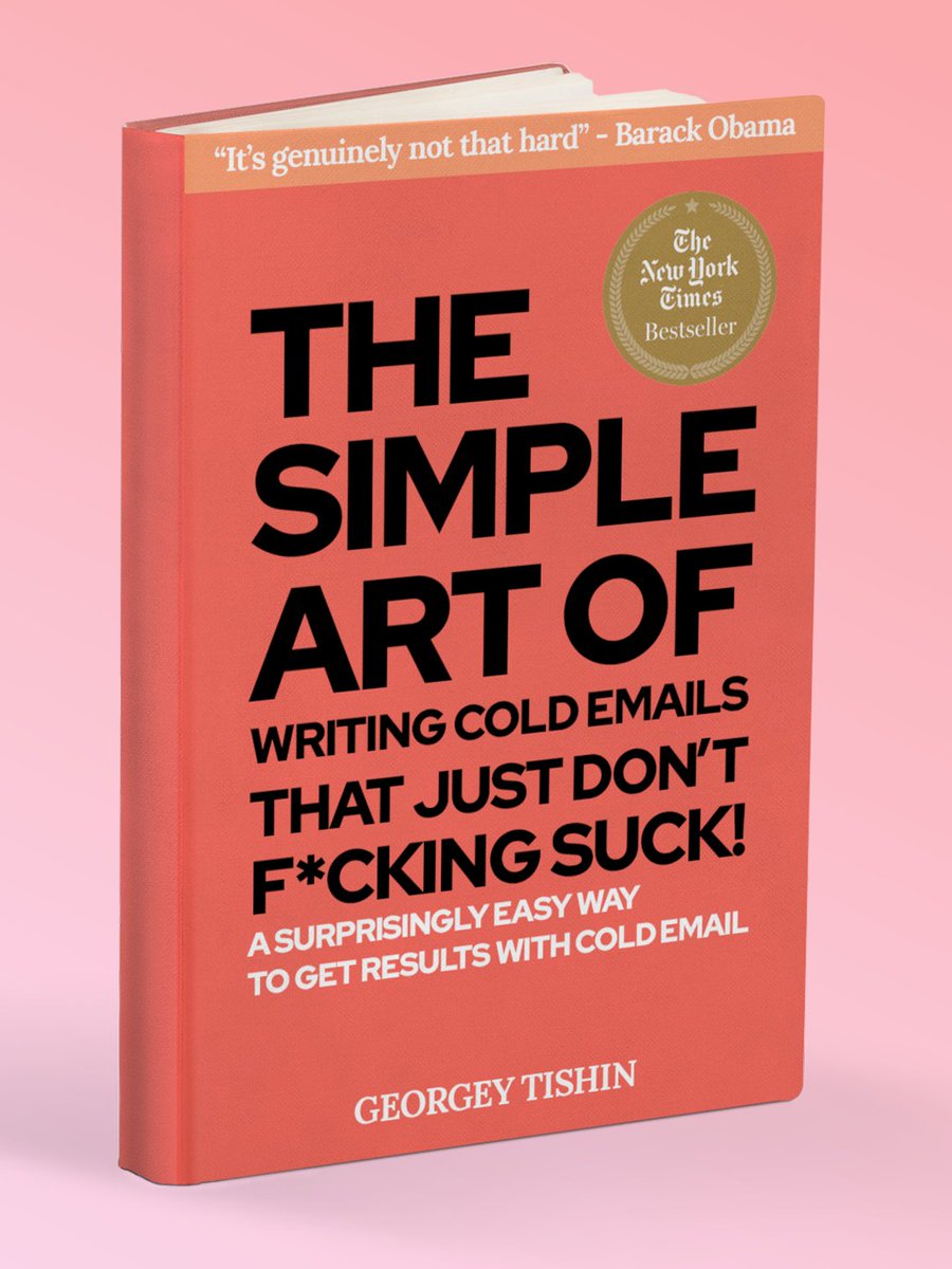 Getting results from cold email is so f*cking easy — if you know what you're doing.

I just made a document going over the EXACT strategy we use in our agency to CONSISTENTLY book hundreds of calls every month.

Comment "Me" and I'll send you it. (Free for 24h, then $995)