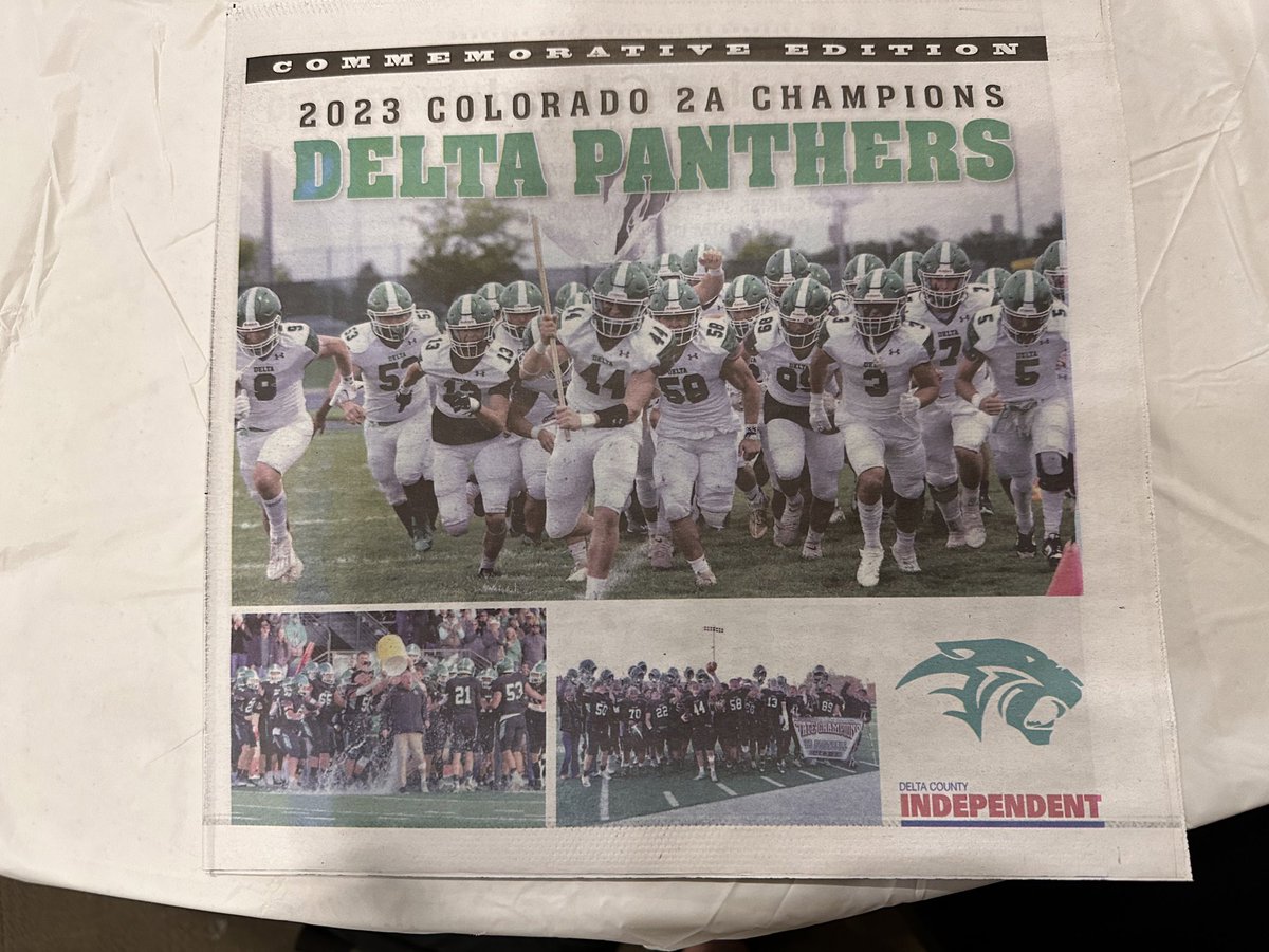 Big Will KREX (@bigwillkrex) on Twitter photo Here at Delta High School, where the State Champion Panthers football team is about to receive their rings.
Pumped to see what’s in store tonight for undefeated Delta.
More tonight at 10 on <a href="/KREX5_Fox4/">KREX 5/Fox 4</a> #CoPreps #StateChamps
<a href="/Ben_DeltaHC/">Ben Johnson</a> <a href="/coach_kendig/">Coach_kendig</a> <a href="/T_Johnson5133/">Tucker Johnson</a> Here at Delta High School, where the State Champion Panthers football team is about to receive their rings.
Pumped to see what’s in store tonight for undefeated Delta.
More tonight at 10 on <a href="/KREX5_Fox4/">KREX 5/Fox 4</a> #CoPreps #StateChamps
<a href="/Ben_DeltaHC/">Ben Johnson</a> <a href="/coach_kendig/">Coach_kendig</a> <a href="/T_Johnson5133/">Tucker Johnson</a>