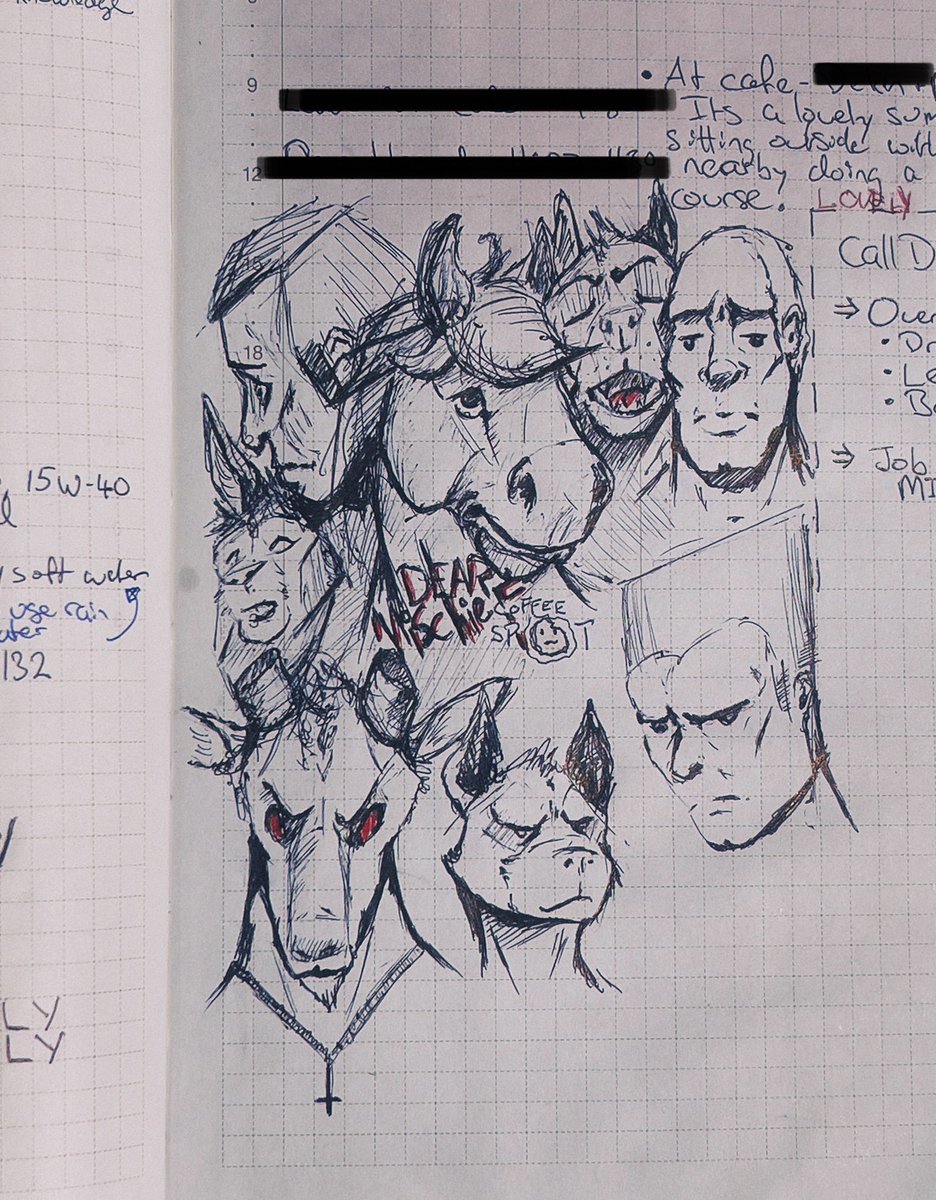 Waiting room scribble