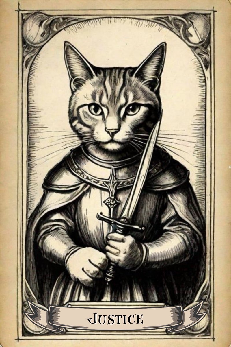 The Major Cat Arcana😸💫
#tarotcards #tarotdeck #cattarot #mysticalcats #alteredai #catsaremagic #majorarcana  #antiqueaesthetic