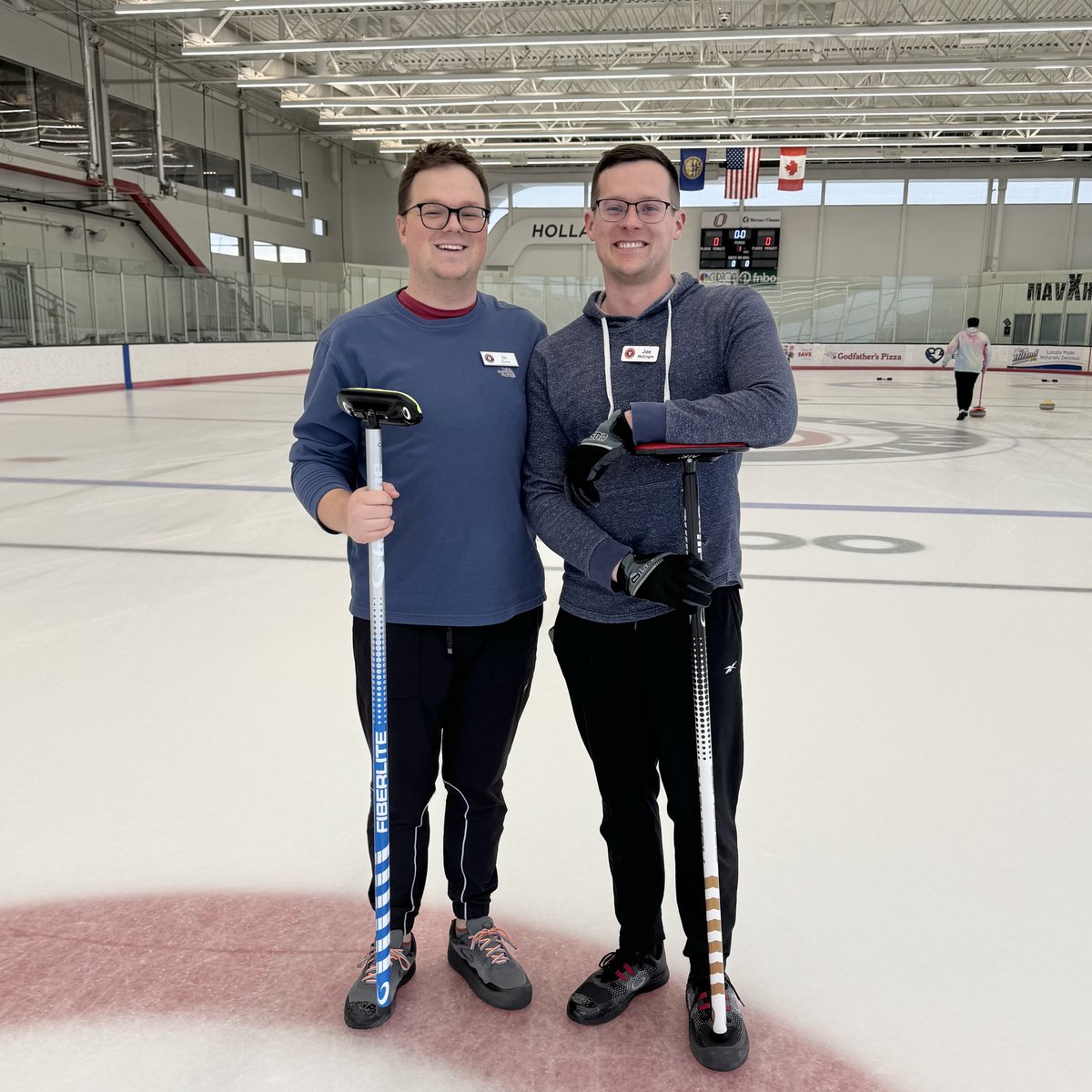curlaksarben's tweet photo. Let's give it up for this weekend's champs (from our Saturday #Curling Doubles League, of course): McCright? More Like McWrong!
#goodcurling https://t.co/3xhUgrFApX