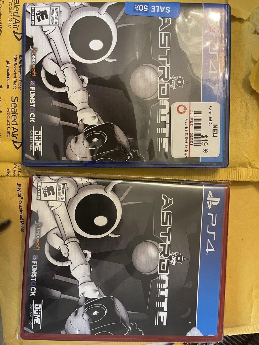 CameronADeBerry's tweet photo. @GameStop, why is it difficult to obtain factory sealed games from you? I keep being sent opened games when I’ve paid for NEW.  I’ve explicitly told your CS that I’ll only accept factory sealed.  Here’s what was sent and told to keep.  This game isn’t even greatest hits!  FRAUD! https://t.co/SxPMOlRVws